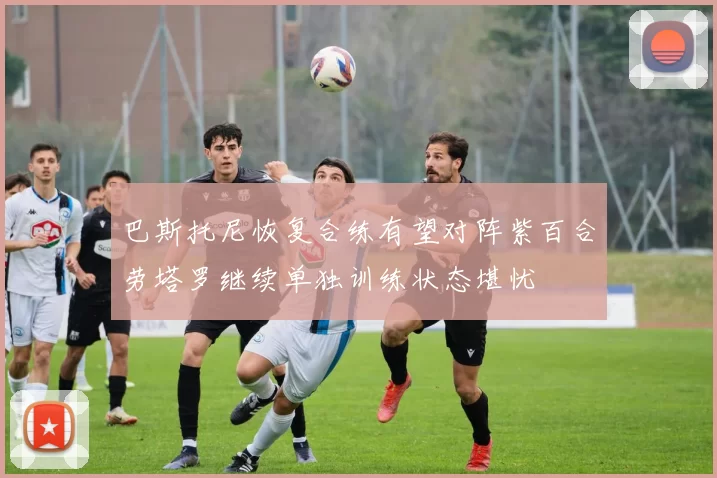 巴斯托尼恢复合练有望对阵紫百合劳塔罗继续单独训练状态堪忧